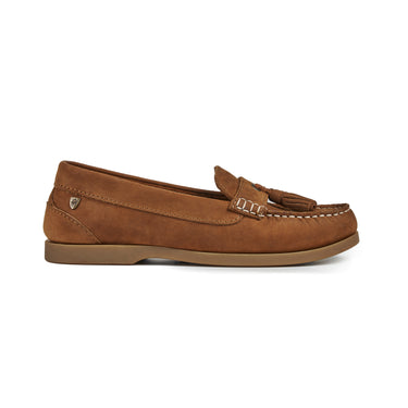 Buy the Shires Moretta Alita Tan Ladies Loafers | Online for Equine