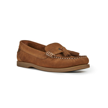 Buy the Shires Moretta Alita Tan Ladies Loafers | Online for Equine