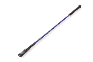 Hy Equestrian Silver Riding Whip