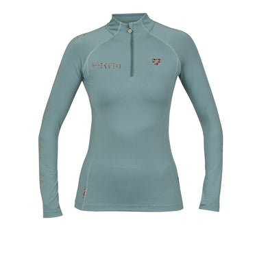 Buy Shires Aubrion Team Ladies Sage Long Sleeve Base Layer | Online for Equine