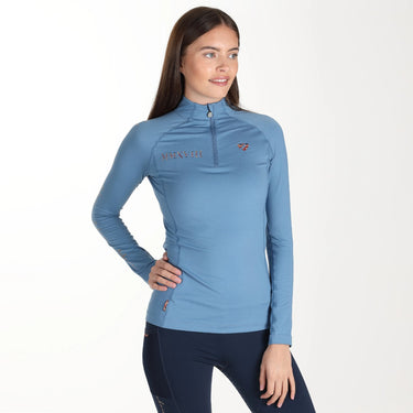 Buy Shires Aubrion Team Ladies Sage Long Sleeve Base Layer | Online for Equine