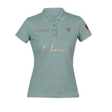 Buy Shires Aubrion Team Ladies Sage Polo Shirt | Online for Equine