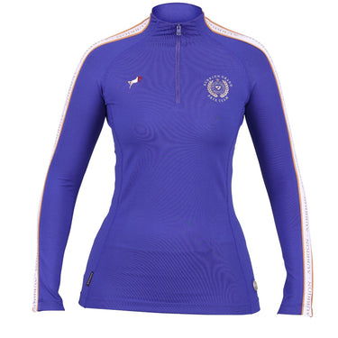 Buy Shires Aubrion Team Ladies Blue Long Sleeve Winter Base Layer|Online for Equine