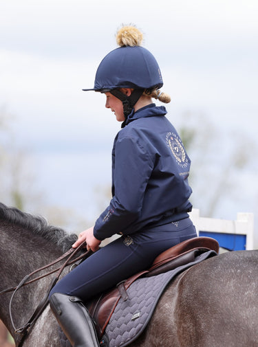 Buy Shires Aubrion Team Navy Young rider Jacket|Online for Equine