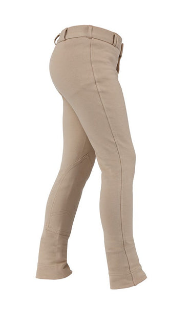 Shires Beige Wessex Jodhpurs - Boys