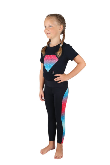 Dazzling Diamond Riding Tights by Little Rider