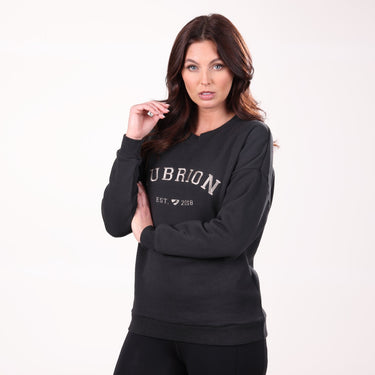 Buy Shires Aubrion Serene Ladies Black Sweatshirt|Online for Equine