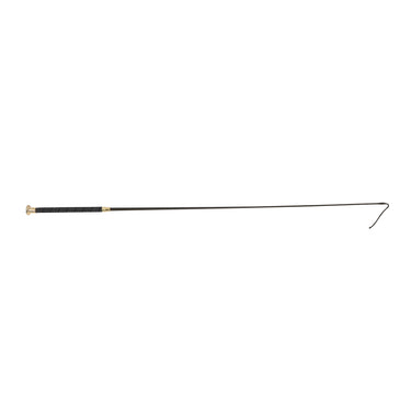 Dublin Black/Gold Dressage Whip With Glitter Handle