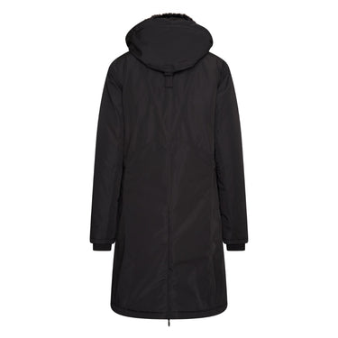 Buy Euro-Star Lauren Waterproof Ladies Long Black Jacket - UK 10-12| Online for Equine