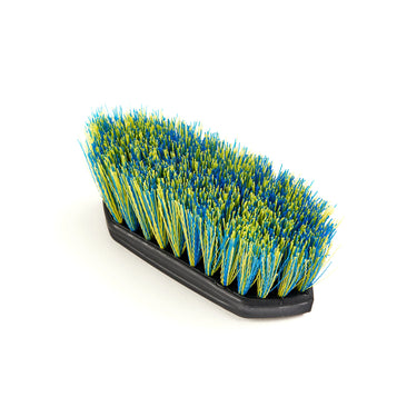 Shires Blue / Yellow EZI-GROOM Shape Up Dandy Brush Small