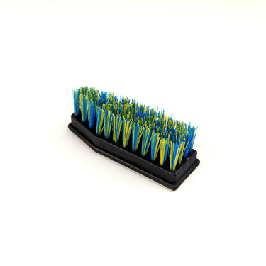 Shires Blue / Yellow EZI-GROOM Shape Up Hoof Brush