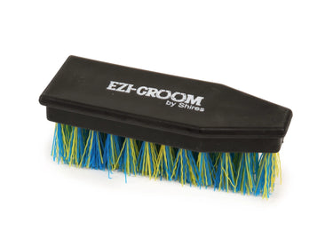 Shires Blue / Yellow EZI-GROOM Shape Up Hoof Brush