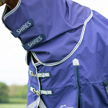 Shires Navy Highlander Original Lite Turnout Rug Neck Cover