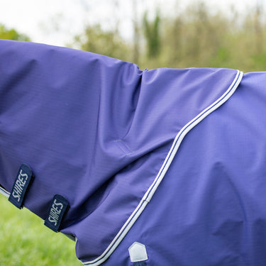Shires Navy Highlander Original Lite Turnout Rug Neck Cover