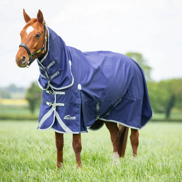 Shires Navy Highlander Original Lite Turnout Combo Rug