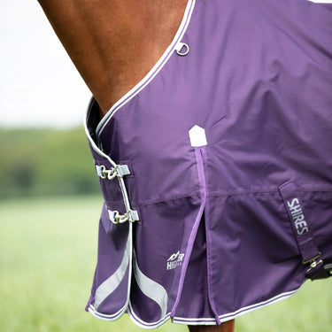 Shires Plum Highlander Original 100g Turnout Rug