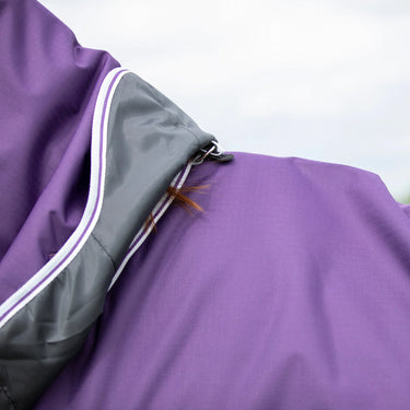 Shires Plum Highlander Original 100g Turnout Rug Neck Cover
