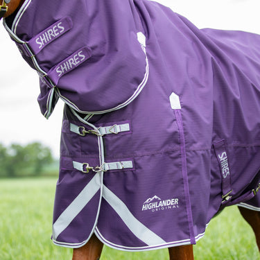 Shires Plum Highlander Original 100g Turnout Combo Rug