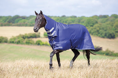 Buy Shires Tempest Original Air Motion Combo Lightweight Turnout-Navy / Grey-7'3" (87")| Online for Equine