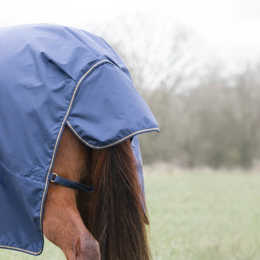 Shires Navy Typhoon Lite Combo Turnout Rug