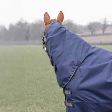 Shires Navy Typhoon Lite Combo Turnout Rug