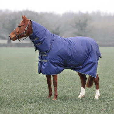Shires Navy Typhoon Lite Combo Turnout Rug