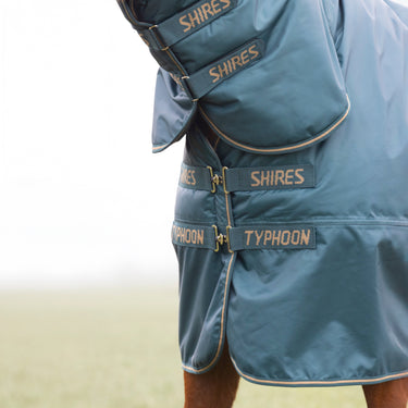 Shires Green Typhoon 200g Combo Turnout Rug