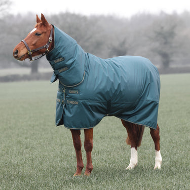 Shires Green Typhoon 200g Combo Turnout Rug