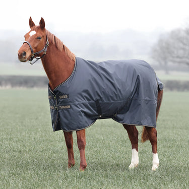 Shires Black Typhoon 50g Turnout Rug