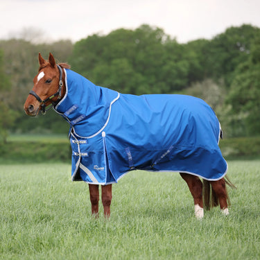 Buy Shires Highlander Original Blue 200g Turnout Rug & Neck Set| Online for Equine