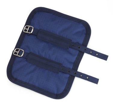 Shires Rug Chest Expander With Buckles-Navy Blue