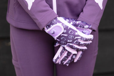 Giddy Up Gymkhana Riding Gloves by Little Rider
