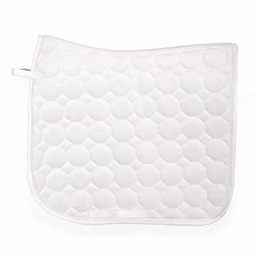 Cameo Equine  White Suede Dressage Saddlecloth