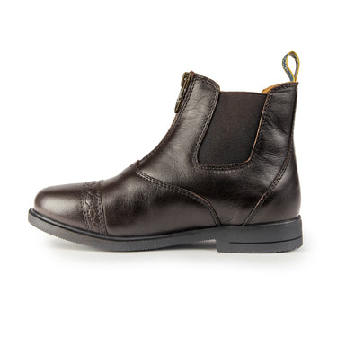 Buy the Shires Moretta Brown Childerns Materia Paddock Boots | Online for Equine