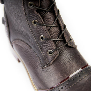 Buy Shires Moretta Brown Maddalena Laced Long Leather Riding Boots | Online for Equine