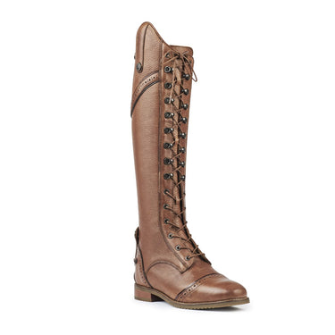 Buy Shires Moretta Tan Maddalena Laced Long Leather Riding Boots | Online for Equine