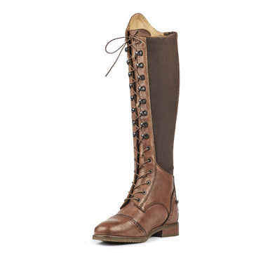 Buy Shires Moretta Tan Maddalena Laced Long Leather Riding Boots | Online for Equine