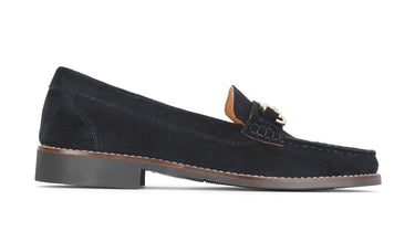Shires Moretta Rosa Navy Loafers