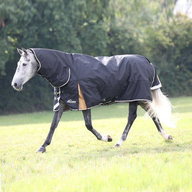 Shires Black Highlander Plus 200g Combo Turnout Rug