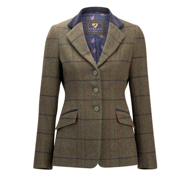 Shires Spruce Green Check Aubrion Saratoga Jacket