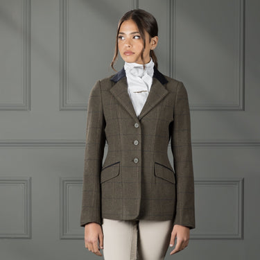 Buy the Shires Aubrion Saratoga Tweed Show Jacket | Online for Equine