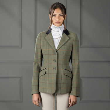 Buy the Shires Aubrion Saratoga Tweed Show Jacket | Online for Equine