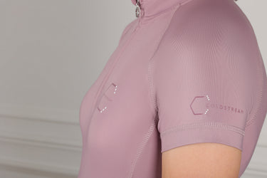 Coldstream Midlem Short Sleeve Base Layer Dusky Pink
