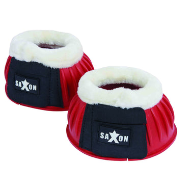 Buy Saxon Fleece Lined Rubber Bell Boots| Online for Equine