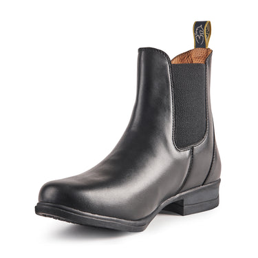 Buy the Shires Moretta Black Alma Synthetic Jodhpur Boots | Online for Equine