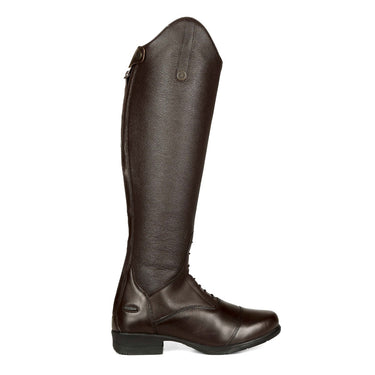 Buy the Shires Moretta Brown Short Gianna Lace Front Long Leather Riding Boots | Online for Equine