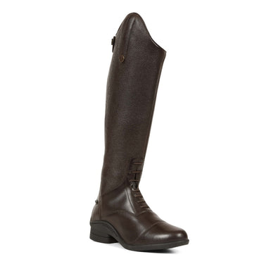 Buy the Shires Moretta Brown Short Gianna Lace Front Long Leather Riding Boots | Online for Equine