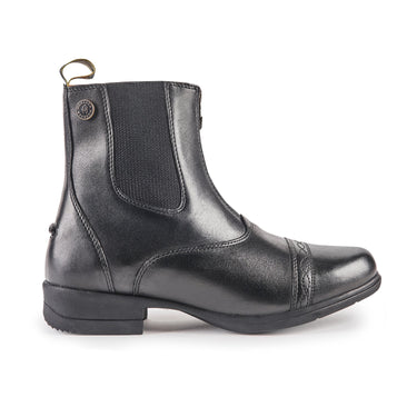 Buy the Shires Moretta Black Rosetta Children's Paddock Boots | Online for Equine