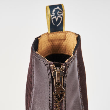 Buy the Shires Moretta Brown Rosetta Children's Paddock Boots | Online for Equine