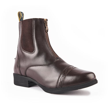 Buy the Shires Moretta Brown Rosetta Children's Paddock Boots | Online for Equine